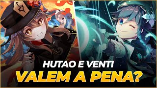 HUTAO E VENTI VALEM A PENA NA 41 DE GENSHIN [upl. by Akselaw]