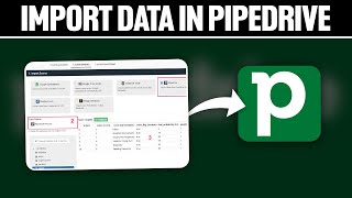 How To Import Data Into Pipedrive 2024 Full Tutorial [upl. by Korten117]