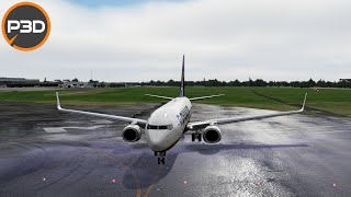 P3Dv5  Ryanair  Dublin to Liverpool  Stunning scenery [upl. by Urana451]