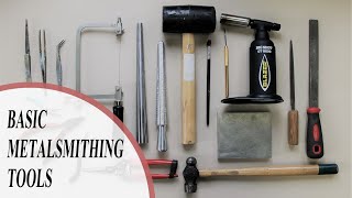 Silversmithing Tools For Beginners  Jewelry Making Tools Starter Pack [upl. by Htebazil]