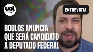 Boulos desiste de disputar governo de SP e anuncia candidatura à Câmara Haddad é mais competitivo [upl. by Lyrehc210]