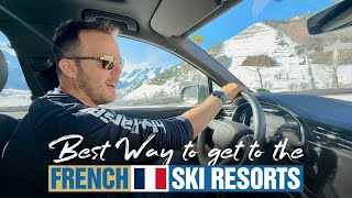 The Best Way to Reach French Ski Resorts with the Best Tips amp Tricks [upl. by Ytirehc526]