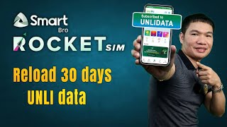 RELOAD SMART ROCKET SIM UNLI DATA 2023｜30 Days Unli Data [upl. by Spenser]