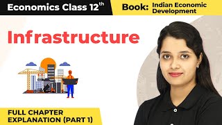 Class 12 Economics Chapter 8  Infrastructure Full Chapter Explanation Part 1 202223 [upl. by Anyar]