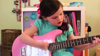 5 year old girl plays a song for Taylor Swift [upl. by Lawson253]