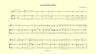 Lasciatemi morire accompaniment  Monteverdi  F minor [upl. by Ahsik]