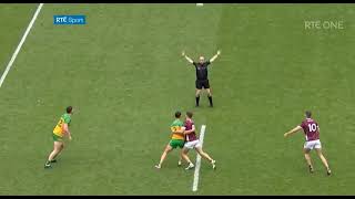 GALWAY V DONEGAL HIGHLIGHTS  2024 ALL IRELAND FOOTBALL SEMIFINAL [upl. by Bicknell]