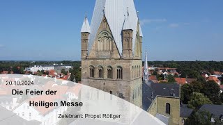 Die Feier der Heiligen Messe Live aus dem St Patrokli Dom Soest  20102024 [upl. by Jill688]