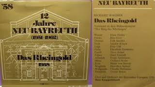 Das Rheingold  Bayreuther Festspiele 1958  Hans Knappertsbusch  LP SOUND [upl. by Anerys876]