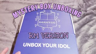 COKODIVE BTS MYSTERY BOX UNBOXING RM ver  Aiko Marie 💙 [upl. by Ocicnarf718]