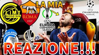 🤬 NOOO‼️ BODO GLIMTROMA‼️🤬 LA MIA REAZIONE AI SORTEGGI DI CHAMPIONS EUROPA E CONFERENCE LEAGUE… [upl. by Berrie]