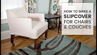 How to Make a Slipcover [upl. by Alper150]