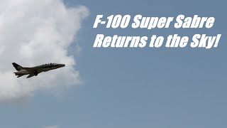 F100 Super Sabre Flight [upl. by Weismann]