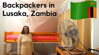 Lusaka backpackers stay  accommodation review Zambia [upl. by Gennifer]