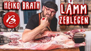 Lamm zerlegen 🔴🔪 Das komplette Tier 🔪 Heiko Brath [upl. by Fillian]