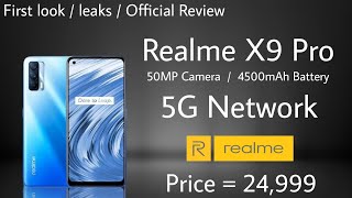 Realme X9 Pro 5G Network First look Price Features leaks Official Review Full Specification 🔥 [upl. by Hines891]