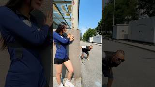 Money Heist vs Police 112 moneyheist parkour police escape shorts hctofficial [upl. by Annelak613]