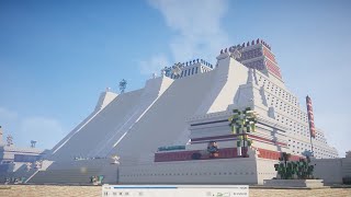 Tenochtitlan Huey Teocalli quotTemplo Mayorquot Minecraft [upl. by Pascoe]