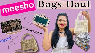 Meesho Party ClutchesBags Haul😍Trendy Handbags👜Sling bags Clutches 👛 [upl. by Eniamret]