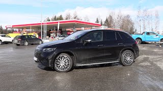 Mercedes EQE SUV 43 AMG road trip to Hemsedal [upl. by Dyanne]