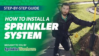 Sprinkler System Install  Overview [upl. by Sachs795]