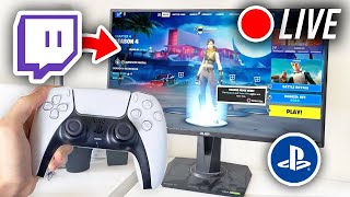 How To Stream On Twitch From PS5  Full Guide [upl. by Tatiana556]