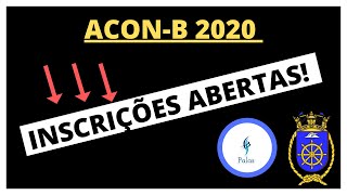 ACONB Inscrições Abertas no CIAGA [upl. by Icram]