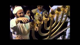 Rabbi Yisrael Ariel Conducts Holy Temple Menorah Lighting Rehearsal [upl. by Yatzeck991]