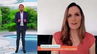 Comment La Niña va impacter la météo en 2024  Karine Durand sur La UneRTBF [upl. by Aicrop48]