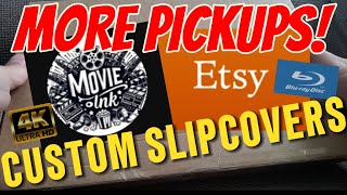 CUSTOM SLIPCOVERS FROM MOVIE INK STORE BLURAY movie 4k [upl. by Petronia]