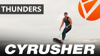 Cyrusher Thunders Electric Surfboard  Now dont have to wait for the perfect weather for surfing [upl. by Emmerie205]