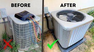 How To Replace Your HVAC System From Start To Finish [upl. by Dercy949]