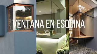 Como hacer Ventanas en Esquinas  Revit [upl. by Acenahs]