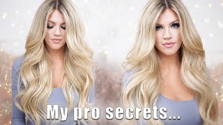 How To Get Big Bouncy Curls My Secrets For Voluminous Hair [upl. by Dis]