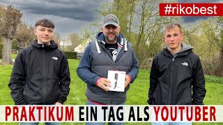 Traumberuf YouTube Star  YouTuber für einen Tag im SchülerPraktikum Ein eingenes Video drehen [upl. by Abie419]