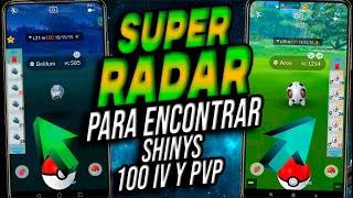 🚨CON ESTE RADAR ENCONTRARÁS CUALQUIER POKEMON✨SHINY✨ 100 IV Y PARA PVP 🌍 NUEVO RADAR ACTUALIZADO 🚨 [upl. by Nahte548]