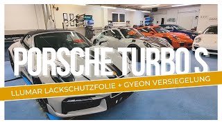 Porsche Turbo S 992  BIG PACKAGE  Lackschutzfolie LLumarFilms  Keramikversiegelung gyeonde [upl. by Norvin]