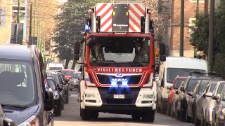 SOCCORSO A PERSONAROTTURA VETRO IN DIRETTA ARRIVO APSAUTOSCALA VVF MILANO IN SIRENA Milano [upl. by Lais251]