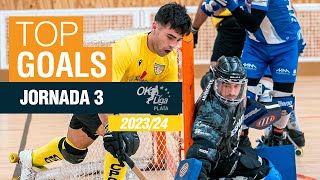 🏒 🥅 GOLS OK LLIGA PLATA 202324  JORNADA 3️⃣ [upl. by Angy]