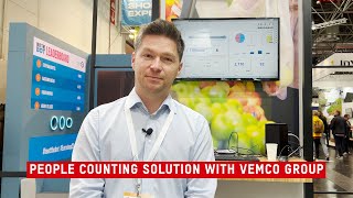 EuroShop 2023  People counting with Vemco Group [upl. by Codding]