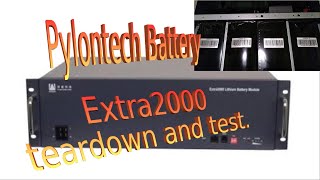 Pylontech battery teardown and test [upl. by Dosi942]