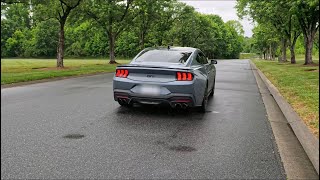 2024 Mustang GT gets Steeda HPIPE Resonator Delete  Active Exhaust Flyby Clips [upl. by Onailil]