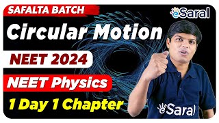 Circular Motion Class 11  Complete Chapter All Concepts Tricks amp PYQs Covered  NEET 2024 Physics [upl. by Josee606]