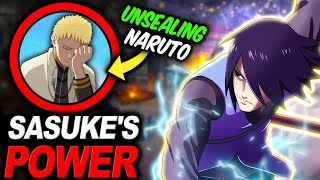 Is Sasuke Uchiha The Key To UNSEAL Naruto amp Hinata [upl. by Herculie473]