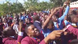 Crooger surprise visit at Gokomere High School [upl. by Nemra46]