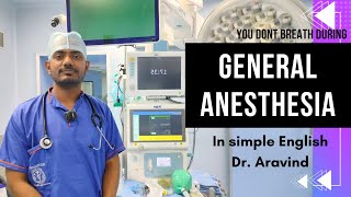 General anesthesia What happens to your memory ability to breath amp pain sense Dr Aravind English [upl. by Eesak]