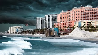 After Hurricane Milton Clearwater Beach Florida 4K Live Cam Tampa Bay [upl. by Peh968]