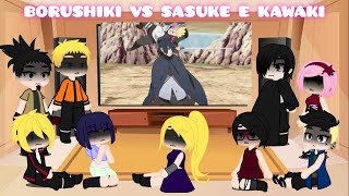 Sala de Naruto react BORUSHIKI FURA O RINNEGAN DE SASUKE 💥 [upl. by Voletta]