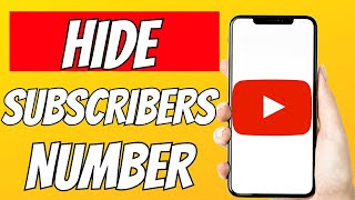 How To HIDE Subscribers Number On YouTube 2023 [upl. by Esnohpla]