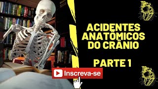 Acidentes anatômicos do crânio  Parte 1  Aula de anatomia óssea  Medicina Geral [upl. by Siver]